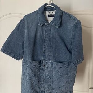 Louis Vuitton short sleeve jeans jacket